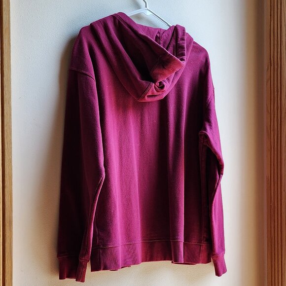 Calvin Klein Performance Pink/Black Zip-Up Hooded Sweatshirt Size Large - Picture 12 of 14